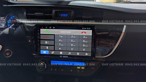 Màn hình DVD Android xe Toyota Altis 2014 - 2017 | Vitech Pro
